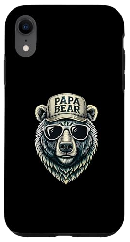 Papa Shirt Vatertag - Vatertagsgeschenk Vatertag Papa Bear Hülle für iPhone XR Papa Shirt Vatertag - Vatertagsgeschenk Vatertag Papa Bear Hülle für iPhone XR von Lustige Papa Bär Tshirts Vatertagsgeschenk Opa