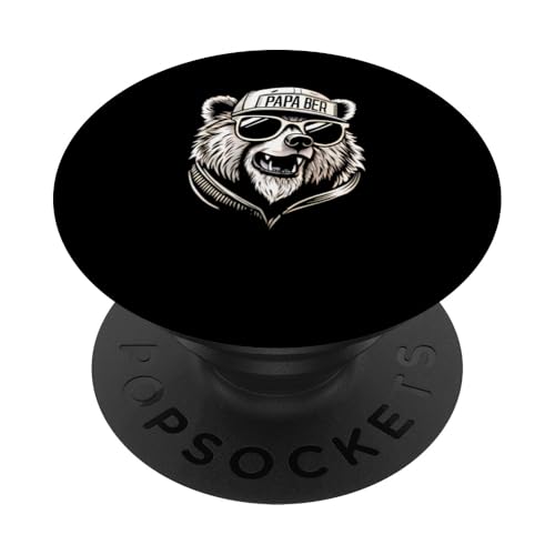 Papa Shirt Vatertag - Vatertagsgeschenk Vatertag Papa Bear PopSockets Klebender PopGrip Papa Shirt Vatertag - Vatertagsgeschenk Vatertag Papa Bear PopSockets Klebender PopGrip von Lustige Papa Bär Tshirts Vatertagsgeschenk Opa