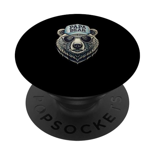 Papa Shirt Vatertag - Vatertagsgeschenk Vatertag Papa Bear PopSockets Klebender PopGrip Papa Shirt Vatertag - Vatertagsgeschenk Vatertag Papa Bear PopSockets Klebender PopGrip von Lustige Papa Bär Tshirts Vatertagsgeschenk Opa