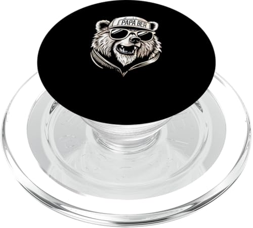 Papa Shirt Vatertag - Vatertagsgeschenk Vatertag Papa Bear PopSockets PopGrip für MagSafe Papa Shirt Vatertag - Vatertagsgeschenk Vatertag Papa Bear PopSockets PopGrip für MagSafe von Lustige Papa Bär Tshirts Vatertagsgeschenk Opa