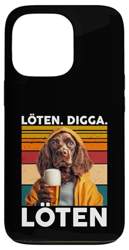 Bier Löten Digga Löten Bierliebhaber Bier Deutscher Spaniel Hülle für iPhone 13 Pro Bier Löten Digga Löten Bierliebhaber Bier Deutscher Spaniel Hülle für iPhone 13 Pro von Lustige Party Shirts Sprüche