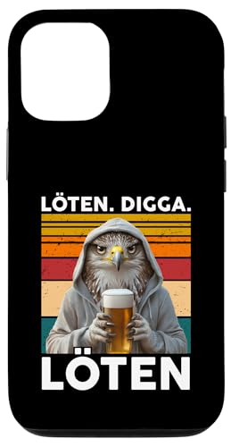 Bier Löten Digga Löten Bierliebhaber Saufen Bier Falke Vogel Hülle für iPhone 12/12 Pro Bier Löten Digga Löten Bierliebhaber Saufen Bier Falke Vogel Hülle für iPhone 12/12 Pro von Lustige Party Shirts Sprüche