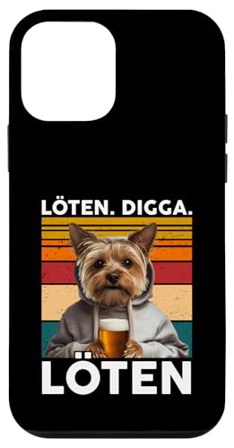 Bier Löten Digga Löten Bierliebhaber Yorkshire Terrier Hund Hülle für iPhone 12 mini Bier Löten Digga Löten Bierliebhaber Yorkshire Terrier Hund Hülle für iPhone 12 mini von Lustige Party Shirts Sprüche