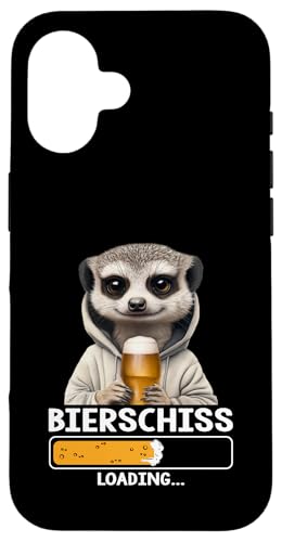 Bierschiss Loading Lustiger Spruch Bier Party Erdmännchen Hülle für iPhone 16 Bierschiss Loading Lustiger Spruch Bier Party Erdmännchen Hülle für iPhone 16 von Lustige Party Shirts Sprüche
