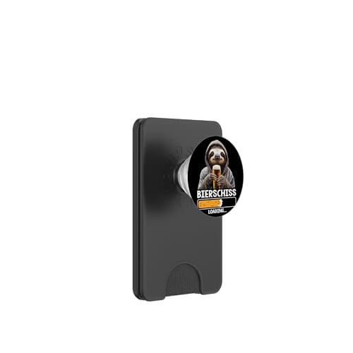 Bierschiss Loading Lustiger Spruch Bier Party Faultier PopSockets PopWallet für MagSafe Bierschiss Loading Lustiger Spruch Bier Party Faultier PopSockets PopWallet für MagSafe von Lustige Party Shirts Sprüche