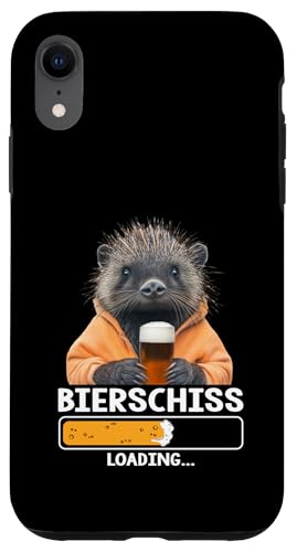 Bierschiss Loading Lustiger Spruch Bier Party Stachelschwein Hülle für iPhone XR Bierschiss Loading Lustiger Spruch Bier Party Stachelschwein Hülle für iPhone XR von Lustige Party Shirts Sprüche