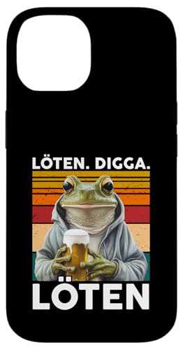 Löten Digga Löten Bierliebhaber Saufen Bier Frosch Kröte Hülle für iPhone 14 Löten Digga Löten Bierliebhaber Saufen Bier Frosch Kröte Hülle für iPhone 14 von Lustige Party Shirts Sprüche