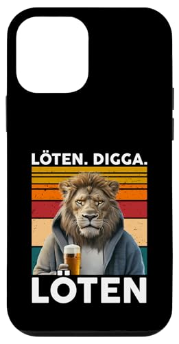 Löten Digga Löten Lustiger Spruch Bier Party Löwe Hülle für iPhone 12 mini Löten Digga Löten Lustiger Spruch Bier Party Löwe Hülle für iPhone 12 mini von Lustige Party Shirts Sprüche