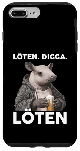 Löten Digga Löten Lustiger Spruch Bier Party Tapir Hülle für iPhone 7 Plus/8 Plus Löten Digga Löten Lustiger Spruch Bier Party Tapir Hülle für iPhone 7 Plus/8 Plus von Lustige Party Shirts Sprüche