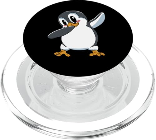 Cute Dabbing Penguin PopSockets PopGrip für MagSafe Cute Dabbing Penguin PopSockets PopGrip für MagSafe von Lustige Penguin Geschenke Pinguins Kostüm