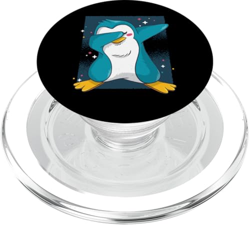 Dab Penguin Dabbing PopSockets PopGrip für MagSafe Dab Penguin Dabbing PopSockets PopGrip für MagSafe von Lustige Penguin Geschenke Pinguins Kostüm