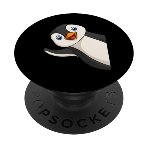 Funny Peeking Penguin PopSockets Klebender PopGrip Funny Peeking Penguin PopSockets Klebender PopGrip von Lustige Penguin Geschenke Pinguins Kostüm