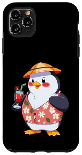 Hawaiian Summer Penguin Hülle für iPhone 11 Pro Max Hawaiian Summer Penguin Hülle für iPhone 11 Pro Max von Lustige Penguin Geschenke Pinguins Kostüm