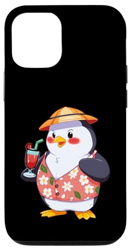 Hawaiian Summer Penguin Hülle für iPhone 12/12 Pro Hawaiian Summer Penguin Hülle für iPhone 12/12 Pro von Lustige Penguin Geschenke Pinguins Kostüm