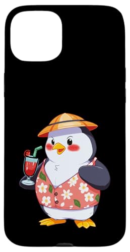 Hawaiian Summer Penguin Hülle für iPhone 15 Plus Hawaiian Summer Penguin Hülle für iPhone 15 Plus von Lustige Penguin Geschenke Pinguins Kostüm