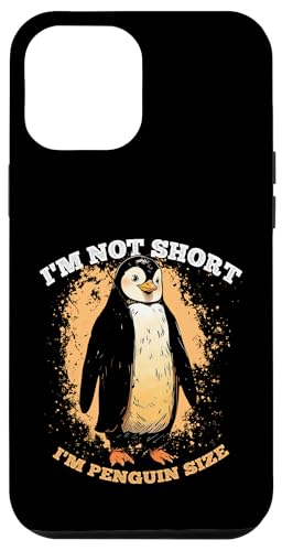 Ich bin nicht klein ich bin Pinguingröße Hülle für iPhone 12 Pro Max Ich bin nicht klein ich bin Pinguingröße Hülle für iPhone 12 Pro Max von Lustige Penguin Geschenke Pinguins Kostüm