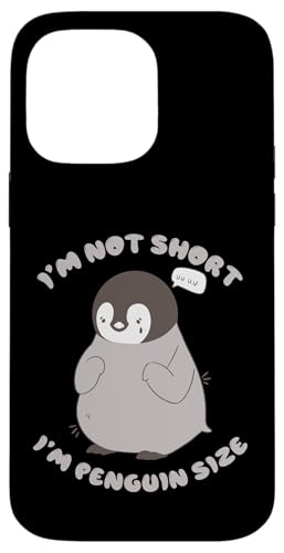 Ich bin nicht klein ich bin Pinguingröße Hülle für iPhone 14 Pro Max Ich bin nicht klein ich bin Pinguingröße Hülle für iPhone 14 Pro Max von Lustige Penguin Geschenke Pinguins Kostüm