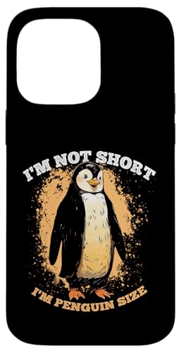 Ich bin nicht klein ich bin Pinguingröße Hülle für iPhone 14 Pro Max Ich bin nicht klein ich bin Pinguingröße Hülle für iPhone 14 Pro Max von Lustige Penguin Geschenke Pinguins Kostüm