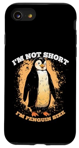 Ich bin nicht klein ich bin Pinguingröße Hülle für iPhone SE (2020) / 7 / 8 von Lustige Penguin Geschenke Pinguins Kostüm