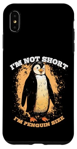 Ich bin nicht klein ich bin Pinguingröße Hülle für iPhone XS Max Ich bin nicht klein ich bin Pinguingröße Hülle für iPhone XS Max von Lustige Penguin Geschenke Pinguins Kostüm