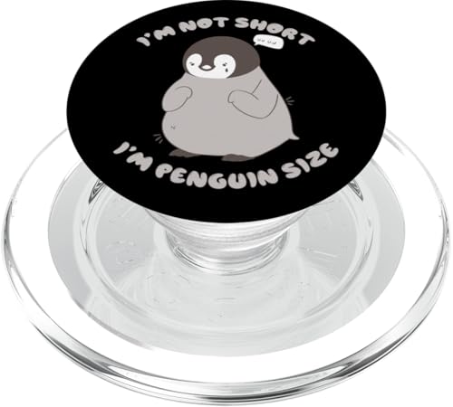 Ich bin nicht klein ich bin Pinguingröße PopSockets PopGrip für MagSafe Ich bin nicht klein ich bin Pinguingröße PopSockets PopGrip für MagSafe von Lustige Penguin Geschenke Pinguins Kostüm