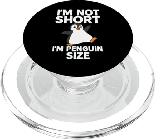 Ich bin nicht klein ich bin Pinguingröße PopSockets PopGrip für MagSafe Ich bin nicht klein ich bin Pinguingröße PopSockets PopGrip für MagSafe von Lustige Penguin Geschenke Pinguins Kostüm