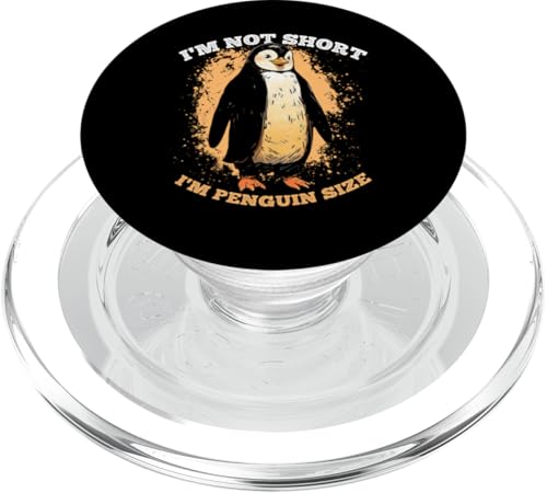 Ich bin nicht klein ich bin Pinguingröße PopSockets PopGrip für MagSafe Ich bin nicht klein ich bin Pinguingröße PopSockets PopGrip für MagSafe von Lustige Penguin Geschenke Pinguins Kostüm