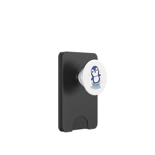 Penguin Melting Ice PopSockets PopWallet für MagSafe Penguin Melting Ice PopSockets PopWallet für MagSafe von Lustige Penguin Geschenke Pinguins Kostüm