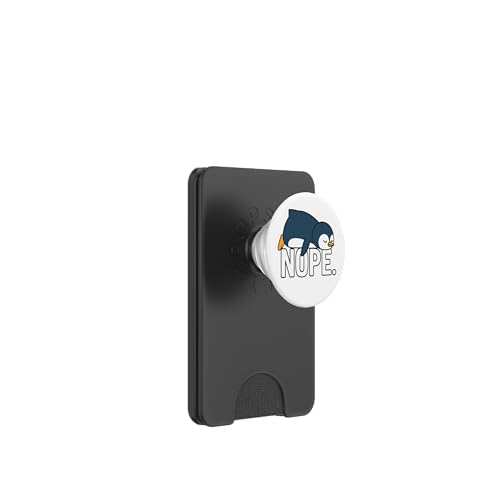 Penguin Nope PopSockets PopWallet für MagSafe Penguin Nope PopSockets PopWallet für MagSafe von Lustige Penguin Geschenke Pinguins Kostüm