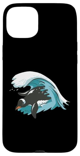 Penguin Surfer Hülle für iPhone 15 Plus Penguin Surfer Hülle für iPhone 15 Plus von Lustige Penguin Geschenke Pinguins Kostüm