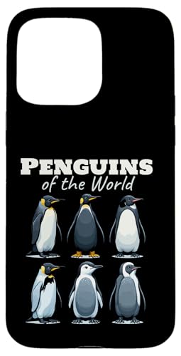 Penguins Of The World Hülle für iPhone 15 Pro Max Penguins Of The World Hülle für iPhone 15 Pro Max von Lustige Penguin Geschenke Pinguins Kostüm