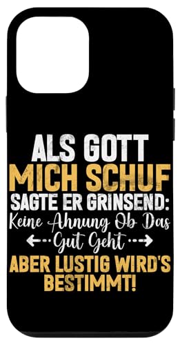Als Gott Mich Schuf Grinste Er Und Dachte Das Wird Lustig Hülle für iPhone 12 mini Als Gott Mich Schuf Grinste Er Und Dachte Das Wird Lustig Hülle für iPhone 12 mini von Lustige Süße Sarkasmus Humor Sarkastische Zitate