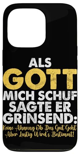 Als Gott Mich Schuf Grinste Er Und Dachte Das Wird Lustig Hülle für iPhone 13 Pro Als Gott Mich Schuf Grinste Er Und Dachte Das Wird Lustig Hülle für iPhone 13 Pro von Lustige Süße Sarkasmus Humor Sarkastische Zitate
