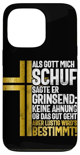 Als Gott Mich Schuf Grinste Er Und Dachte Das Wird Lustig Hülle für iPhone 13 Pro Als Gott Mich Schuf Grinste Er Und Dachte Das Wird Lustig Hülle für iPhone 13 Pro von Lustige Süße Sarkasmus Humor Sarkastische Zitate
