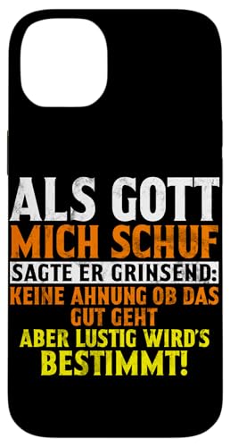 Als Gott Mich Schuf Grinste Er Und Dachte Das Wird Lustig Hülle für iPhone 14 Plus Als Gott Mich Schuf Grinste Er Und Dachte Das Wird Lustig Hülle für iPhone 14 Plus von Lustige Süße Sarkasmus Humor Sarkastische Zitate