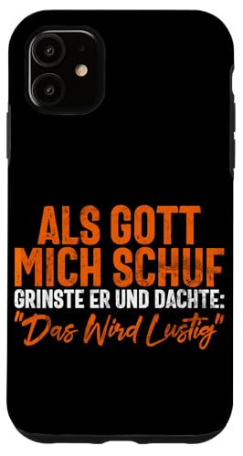 Als Gott Mich Schuf Lustige Sarkastische Sprüche Sarkasmus Hülle für iPhone 11 Als Gott Mich Schuf Lustige Sarkastische Sprüche Sarkasmus Hülle für iPhone 11 von Lustige Süße Sarkasmus Humor Sarkastische Zitate