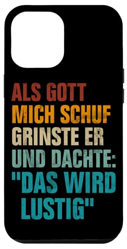 Als Gott Mich Schuf Lustige Sarkastische Sprüche Sarkasmus Hülle für iPhone 12 Pro Max Als Gott Mich Schuf Lustige Sarkastische Sprüche Sarkasmus Hülle für iPhone 12 Pro Max von Lustige Süße Sarkasmus Humor Sarkastische Zitate