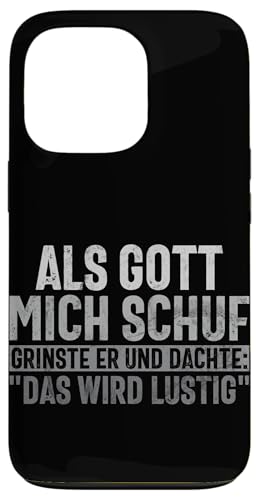 Als Gott Mich Schuf Lustige Sarkastische Sprüche Sarkasmus Hülle für iPhone 13 Pro Als Gott Mich Schuf Lustige Sarkastische Sprüche Sarkasmus Hülle für iPhone 13 Pro von Lustige Süße Sarkasmus Humor Sarkastische Zitate