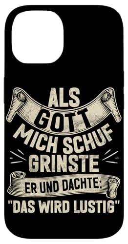 Als Gott Mich Schuf Lustige Sarkastische Sprüche Sarkasmus Hülle für iPhone 14 Als Gott Mich Schuf Lustige Sarkastische Sprüche Sarkasmus Hülle für iPhone 14 von Lustige Süße Sarkasmus Humor Sarkastische Zitate