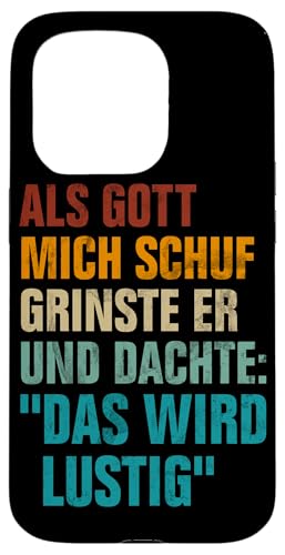 Als Gott Mich Schuf Lustige Sarkastische Sprüche Sarkasmus Hülle für iPhone 15 Pro Als Gott Mich Schuf Lustige Sarkastische Sprüche Sarkasmus Hülle für iPhone 15 Pro von Lustige Süße Sarkasmus Humor Sarkastische Zitate