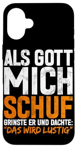 Als Gott Mich Schuf Lustige Sarkastische Sprüche Sarkasmus Hülle für iPhone 16 Plus Als Gott Mich Schuf Lustige Sarkastische Sprüche Sarkasmus Hülle für iPhone 16 Plus von Lustige Süße Sarkasmus Humor Sarkastische Zitate