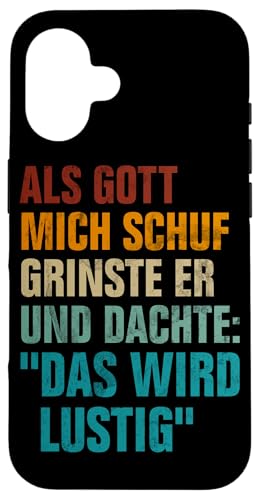 Als Gott Mich Schuf Lustige Sarkastische Sprüche Sarkasmus Hülle für iPhone 16 Als Gott Mich Schuf Lustige Sarkastische Sprüche Sarkasmus Hülle für iPhone 16 von Lustige Süße Sarkasmus Humor Sarkastische Zitate