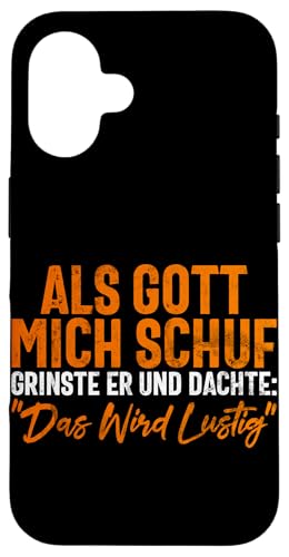 Als Gott Mich Schuf Lustige Sarkastische Sprüche Sarkasmus Hülle für iPhone 16 Als Gott Mich Schuf Lustige Sarkastische Sprüche Sarkasmus Hülle für iPhone 16 von Lustige Süße Sarkasmus Humor Sarkastische Zitate