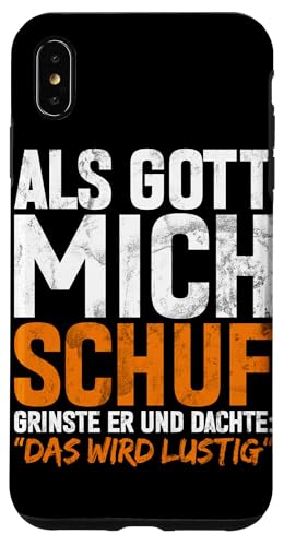 Als Gott Mich Schuf Lustige Sarkastische Sprüche Sarkasmus Hülle für iPhone XS Max Als Gott Mich Schuf Lustige Sarkastische Sprüche Sarkasmus Hülle für iPhone XS Max von Lustige Süße Sarkasmus Humor Sarkastische Zitate