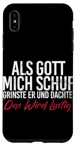 Als Gott Mich Schuf Lustige Sarkastische Sprüche Sarkasmus Hülle für iPhone XS Max Als Gott Mich Schuf Lustige Sarkastische Sprüche Sarkasmus Hülle für iPhone XS Max von Lustige Süße Sarkasmus Humor Sarkastische Zitate
