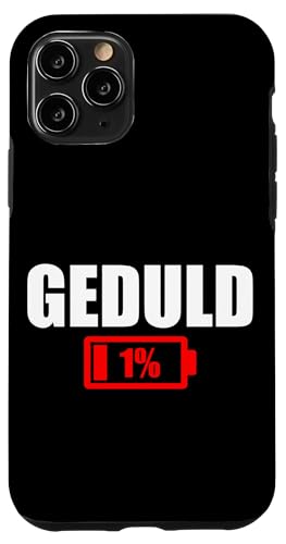 Geduld 1% Lustiger Sarkasmus Witzige Sarkastische Sprüche Hülle für iPhone 11 Pro Geduld 1% Lustiger Sarkasmus Witzige Sarkastische Sprüche Hülle für iPhone 11 Pro von Lustige Süße Sarkasmus Humor Sarkastische Zitate