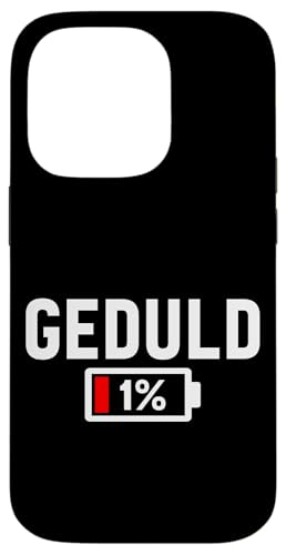 Geduld 1% Lustiger Sarkasmus Witzige Sarkastische Sprüche Hülle für iPhone 14 Pro Geduld 1% Lustiger Sarkasmus Witzige Sarkastische Sprüche Hülle für iPhone 14 Pro von Lustige Süße Sarkasmus Humor Sarkastische Zitate