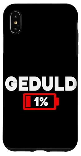Geduld 1% Lustiger Sarkasmus Witzige Sarkastische Sprüche Hülle für iPhone XS Max Geduld 1% Lustiger Sarkasmus Witzige Sarkastische Sprüche Hülle für iPhone XS Max von Lustige Süße Sarkasmus Humor Sarkastische Zitate