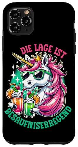Die Lage ist besäufniserregend Einhorn Trinkerliebhaber Hülle für iPhone 11 Pro Max Die Lage ist besäufniserregend Einhorn Trinkerliebhaber Hülle für iPhone 11 Pro Max von Lustige Trinker Sprüche Sarkastische Zitate Humor