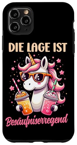 Die Lage ist besäufniserregend Einhorn Trinkerliebhaber Hülle für iPhone 11 Pro Max Die Lage ist besäufniserregend Einhorn Trinkerliebhaber Hülle für iPhone 11 Pro Max von Lustige Trinker Sprüche Sarkastische Zitate Humor